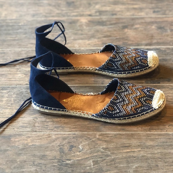 indigo espadrilles